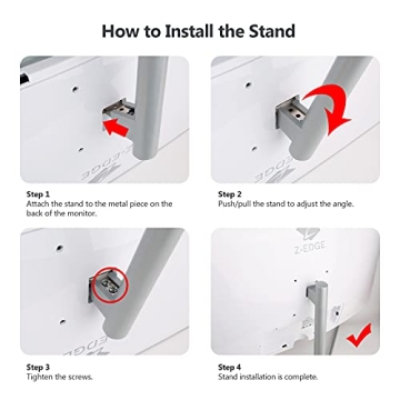 Z-Edge 24-inch Curved Gaming Monitor with 75Hz Refresh Rate