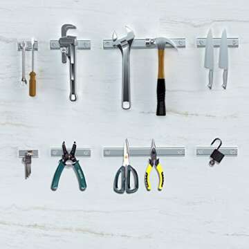 THCMagorilla Neodymium Rectangular Pot Magnets 88 lbs Pulling Force 120x13.5x5mm Pack of 5 with Countersunk Hole,Mounting Screws,Strong,Industrial Strength Rare Earth Magnets for Home, Workplace