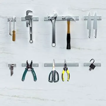 THCMagorilla Neodymium Rectangular Pot Magnets 88 lbs Pulling Force 120x13.5x5mm Pack of 5 with Countersunk Hole,Mounting Screws,Strong,Industrial Strength Rare Earth Magnets for Home, Workplace