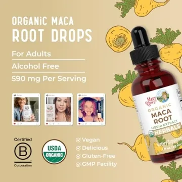 Mary Ruth's Organic Maca Root Herbal Tincture 1 FZ