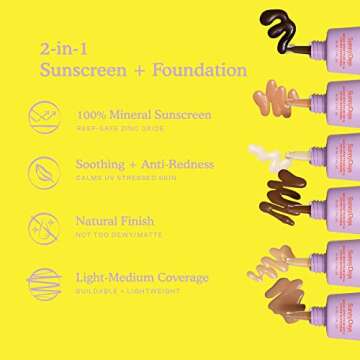 SunnyDays SPF 30 Tinted Mineral Sunscreen for Sensitive Skin