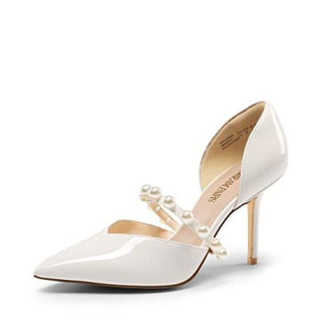 Elegant DREAM PAIRS Pearl High Heels for Women
