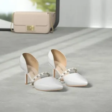 Elegant DREAM PAIRS Pearl High Heels for Women