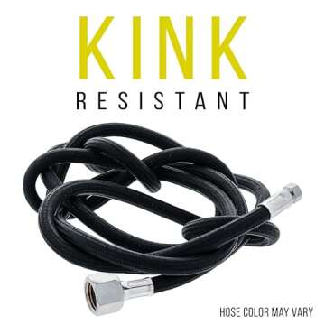 Master Airbrush 6' Braided Hose with Paasche & 1/4 Fitting Ends