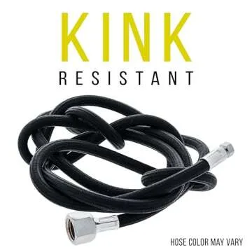 Master Airbrush 6' Braided Hose with Paasche & 1/4 Fitting Ends