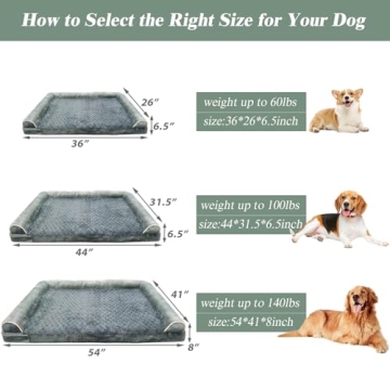 ROOMTEC Orthopedic Large Dog Bed - Waterproof & Washable