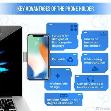 Premium Mobile Phone Magnetic Holder for Desk Use
