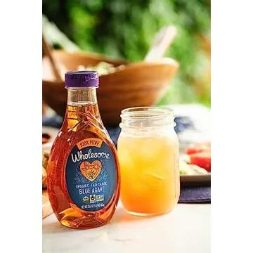 44-Oz Organic Blue Agave Nectar - Sweet, Pure & Vegan