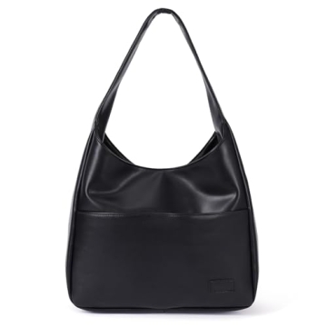 Tote Bags for Women Large Vegan Faux Leather Hobo Purse Soft Casual Retro Shoulder Handbag Bag For E...