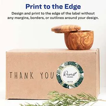 Avery Round Labels with Sure Feed, 2.5" Diameter, 225 Labels