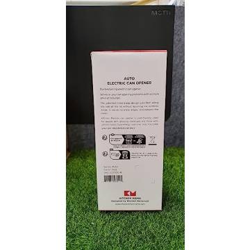 Automatic Smooth Edge Can Opener - Hands Free & Safe