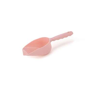 Aiptosy 1-Cup Pet Food Scoop, Lines for 1/2 Cup and 1 Cup Dog Puppy Cat Bird Rabbit Plastic Pet Food...