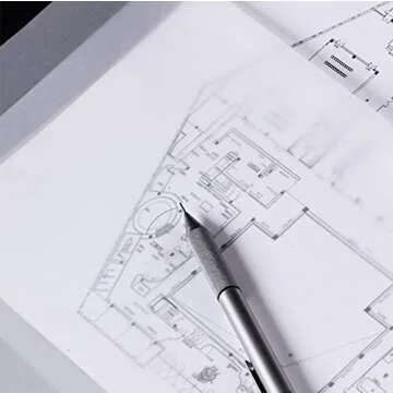 100 Sheets Tracing Paper 8.5 x 11 inches, Artists Tracing Paper Pad White Trace Paper Translucent Clear Tracing Sheets for Sketching Tracing Drawing Animation, Stocking Stuffers