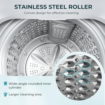 Compact Euhomy 1.03cu.ft Portable Washer