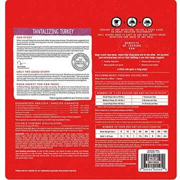 Stella & Chewy's Meal Mixers Freeze Dried Tantalizing Turkey 3.5 Oz (3 Pack)