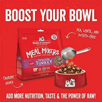 Stella & Chewy's Freeze-Dried Turkey Meal Mixers 3.5 Oz