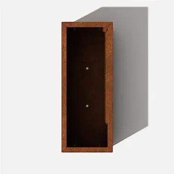 Stylish Veradek Corten Steel Long Box Planter for Outdoors