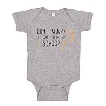 Adorable Ramadan Baby Bodysuit for Stylish Celebrations