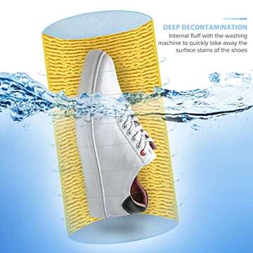 Teletrogy Shoes Laundry Bag for Effortless Cleaning