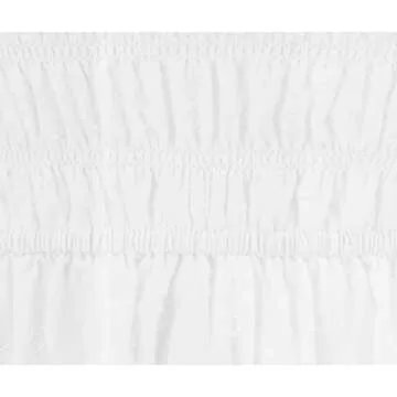 R.Vivimos Summer Cotton Short Sleeve Floral Mini Dress