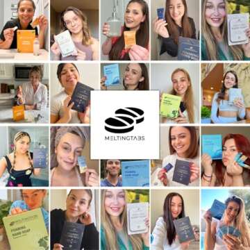 MELTINGTABS Foaming Hand Soap Refill Tablets - Ocean Scent - Hand Wash Concentrate, Portable and Moi...