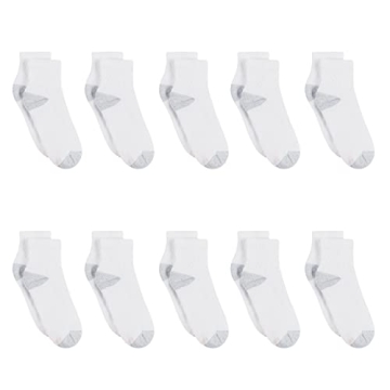 Hanes Women's Soft Moisture-Wicking Ankle Socks