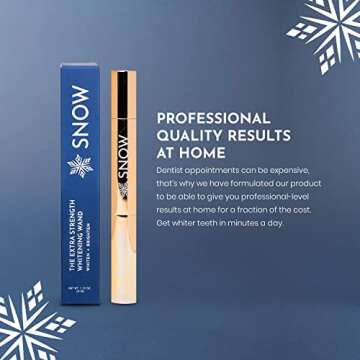 Snow Extra Strength Teeth Whitening - Teeth Whitening Pen, Teeth Whitening at Home Stick Refills, To...