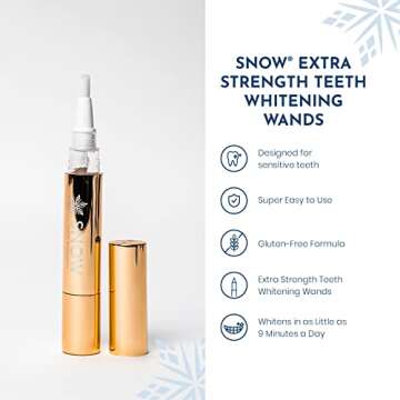Snow Teeth Whitening Pen for At Home Use - Extra Strength Wand