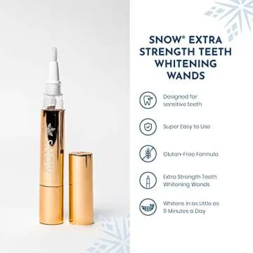 Snow Teeth Whitening Pen for At Home Use - Extra Strength Wand