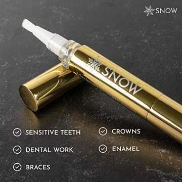 Snow Teeth Whitening Pen for At Home Use - Extra Strength Wand