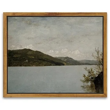 InSimSea Framed Canvas Wall Art - Vintage Landscape for Elegant Home Decor