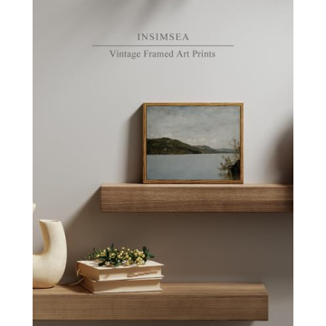 InSimSea Vintage Framed Canvas Wall Art for Home Décor