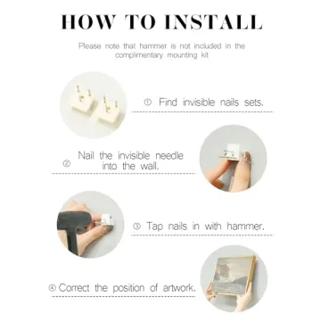 InSimSea Vintage Framed Canvas Wall Art for Home Décor