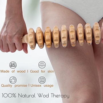 Wood Therapy Massage Roller for Body Shaping Relief