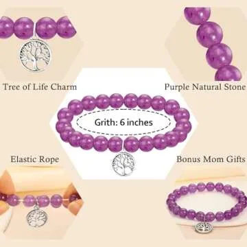 Bonus Mom Bracelet Gift for Mother's Day and Birthdays