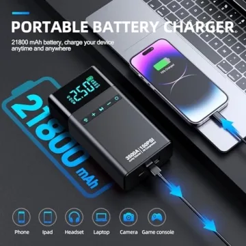 CZKBG 3500A Jump Starter & Air Compressor