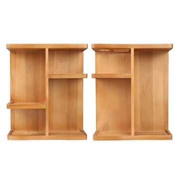 Eitida 360-Degree Rotating Makeup Organize with Large Capacity Adjustable Multifunctional Cosmetic Storage,Display for Cosmetics Skincare Perfume,Great for Countertop,Vanity,Toiletries,Desk