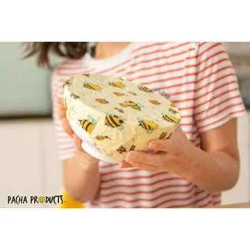 Eco-Friendly Beeswax Food Wraps Set - Sustainable Solution