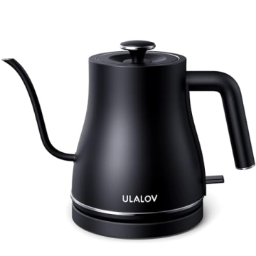 Ulalov Electric Gooseneck Kettle Fast Boiling for Coffee Tea