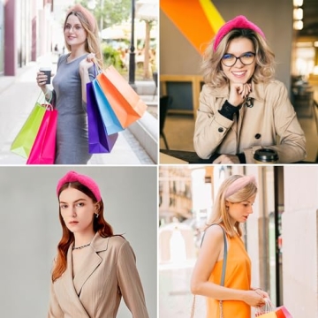 Stylish BEGOOD Knotted Headbands 2Pcs for Women - Pink