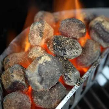 DELSbbq Stainless Steel Charcoal Basket Grill Accessories Briquette Holders, Wood Chips Charcoal Grill Accessories for Weber 7403, Replacement Part for Weber 22 1/2 inch Kettle Grills