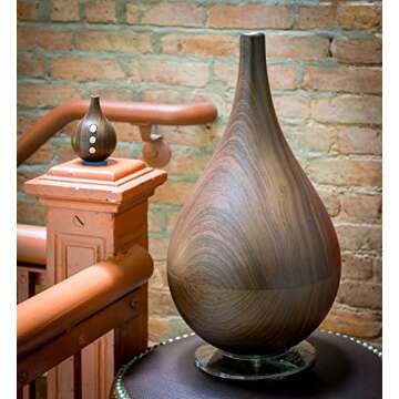 Objecto Dark Grain W4 Hybrid Humidifier with Aromatherapy