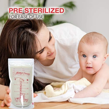8 Oz Breastmilk Storage Bags - Leak Proof & BPA Free