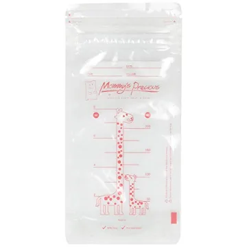 8 Oz Breastmilk Storage Bags - Leak Proof & BPA Free