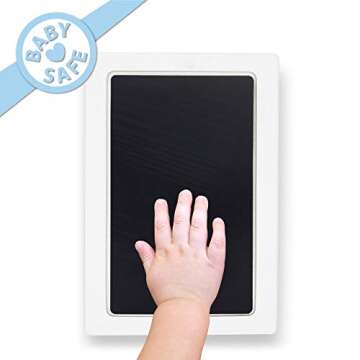 Large Clean Touch Ink Pad for Baby Handprints and Footprints
