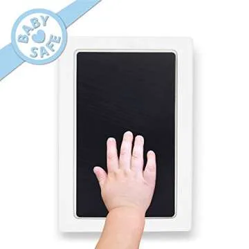 Large Clean Touch Ink Pad for Baby Handprints and Footprints