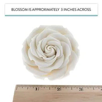 Global Sugar Art Rebecca Rose Sugar Cake Flowers, Elegant Baking