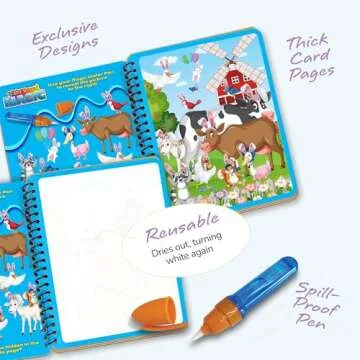 Easter Water Coloring Books for Kids - Mess-Free Fun