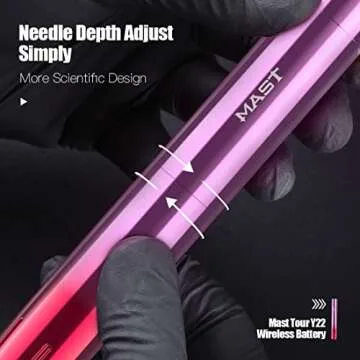 Mast Tour Y22 Cordless Rotary Tattoo Pen for Professionals