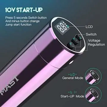 Mast Tour Y22 Cordless Rotary Tattoo Pen for Professionals